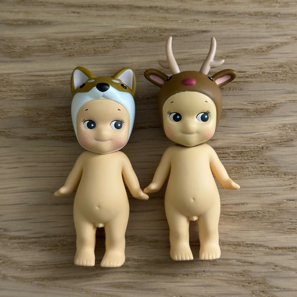 Sonny Angel Animal Series Bundle - Shiba Inu and Reindeer